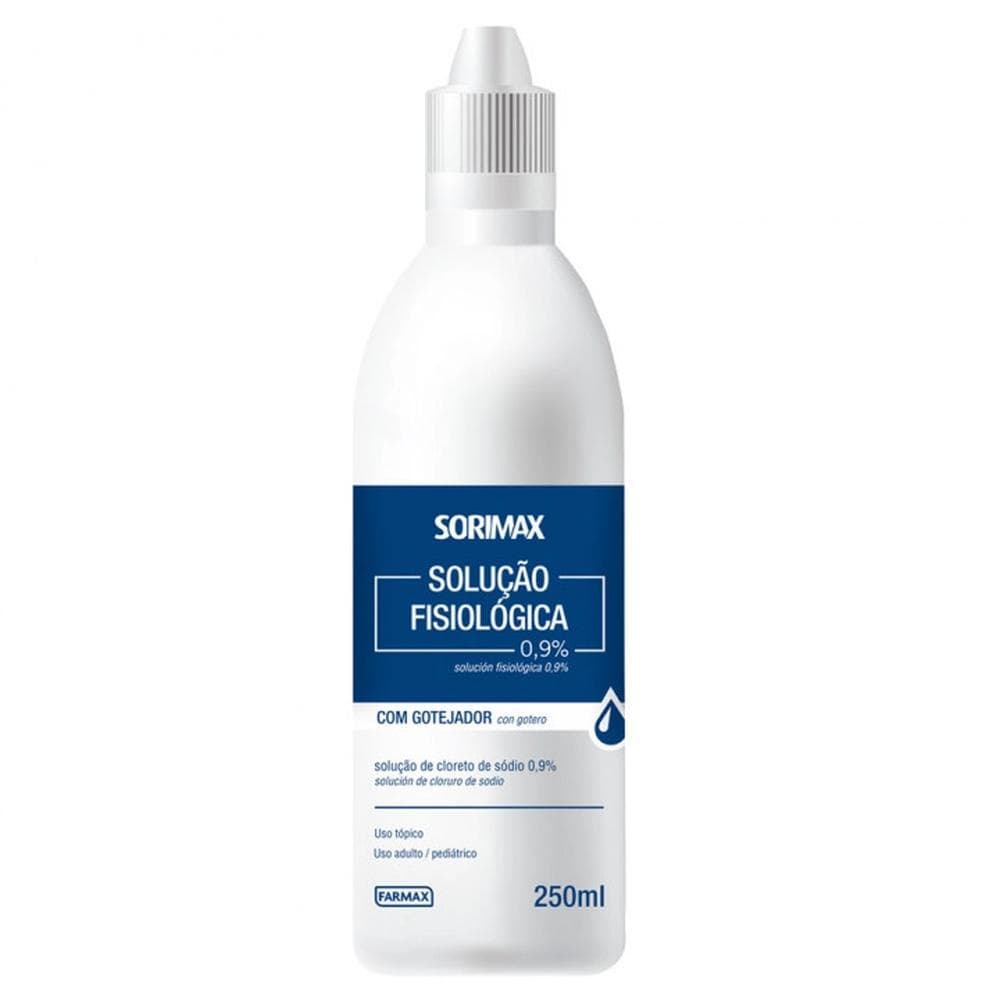 SORO FISIOLOGICO 250ML FARMAX