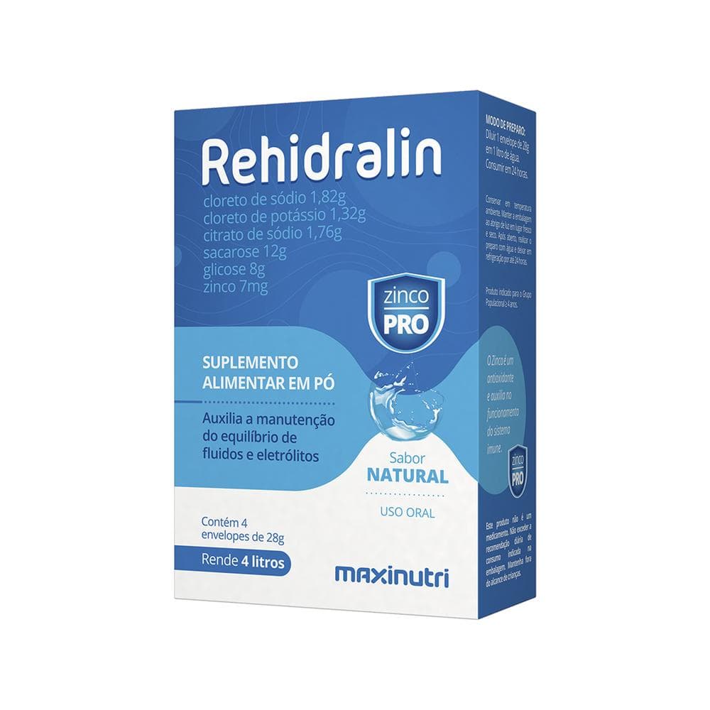 REHIDRALIN NATURAL 4X 28G