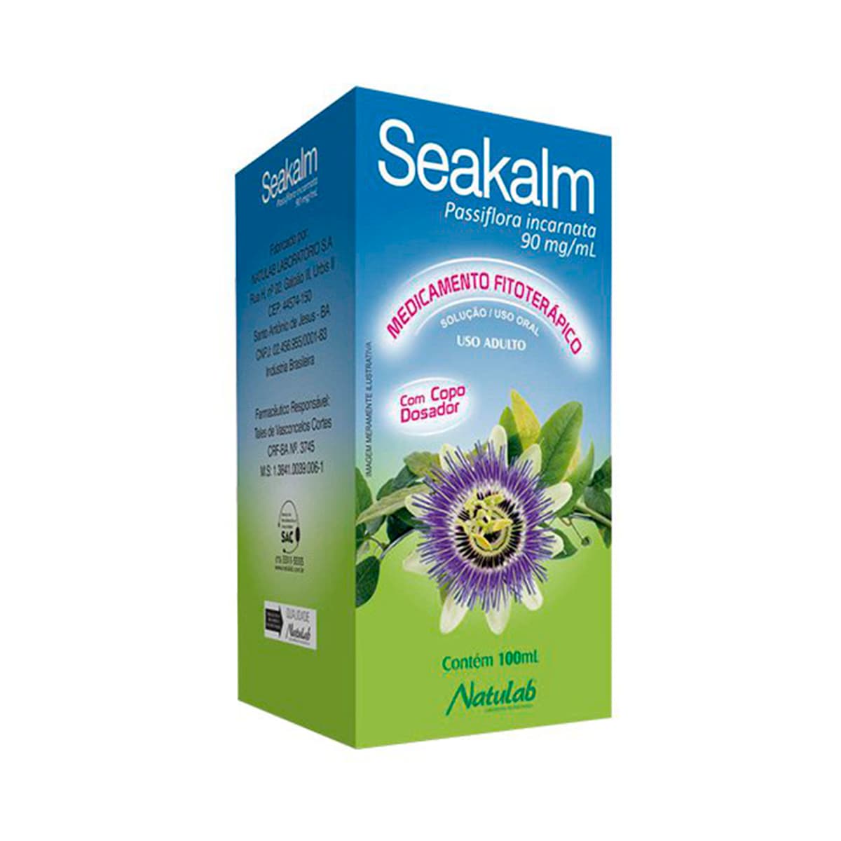 SEAKALM 90mg/ml fr x 100ml solucao
